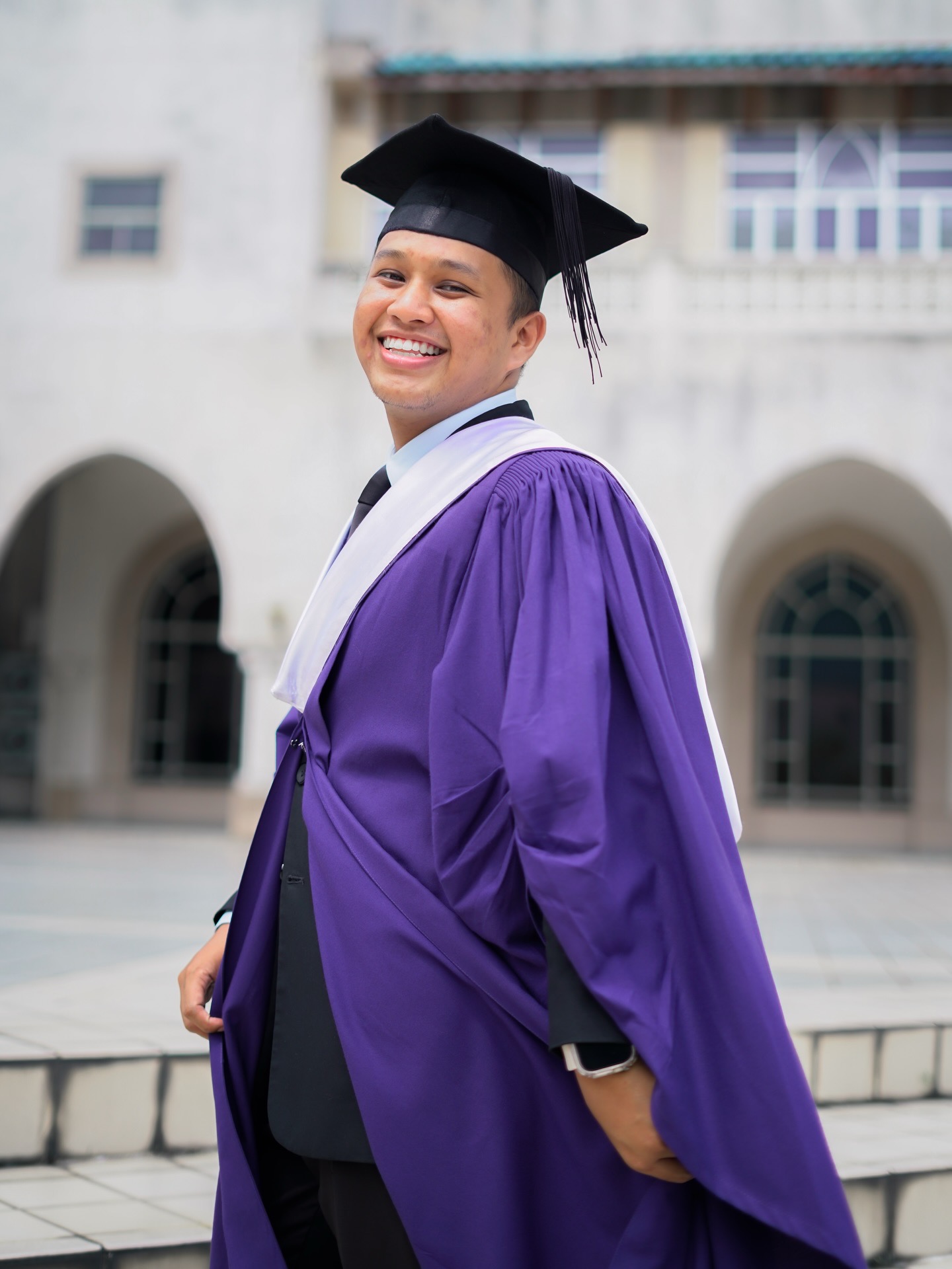 AYP Film male convocation portrait